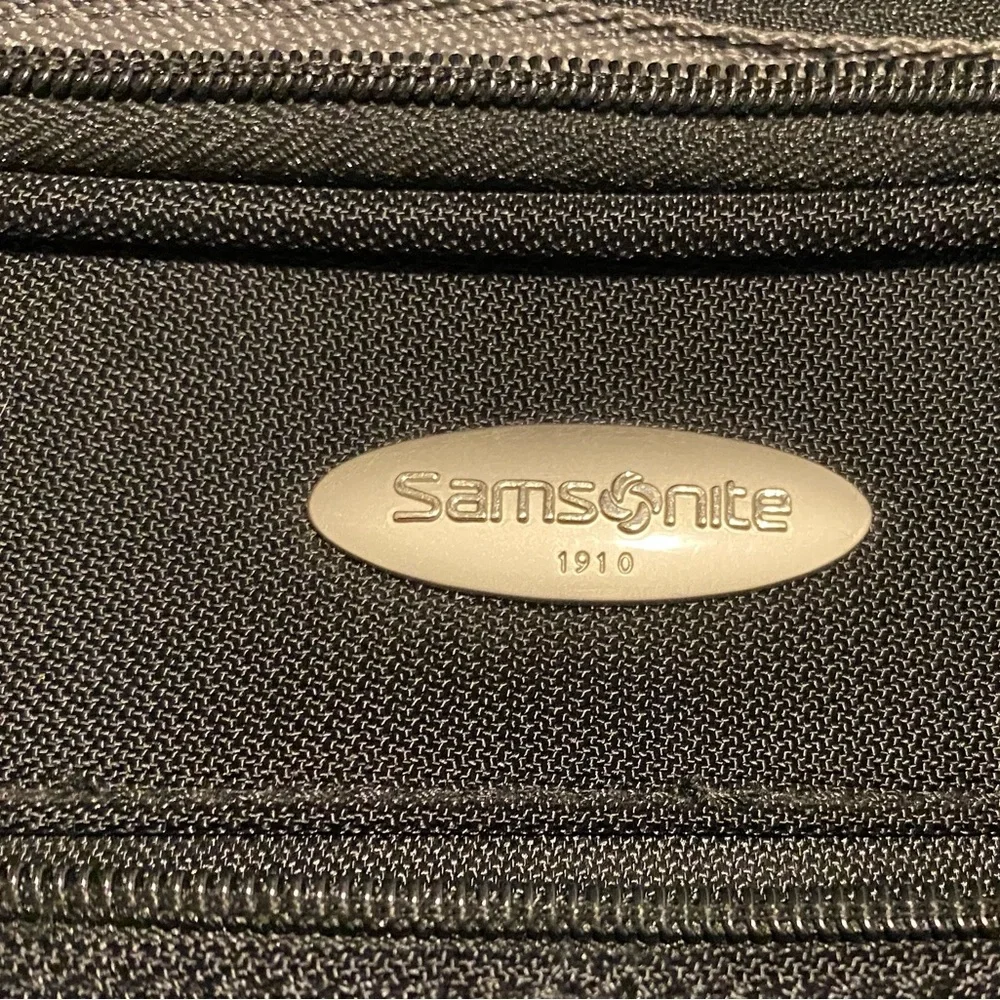 Samsonite Black Canvas Laptop Bag
